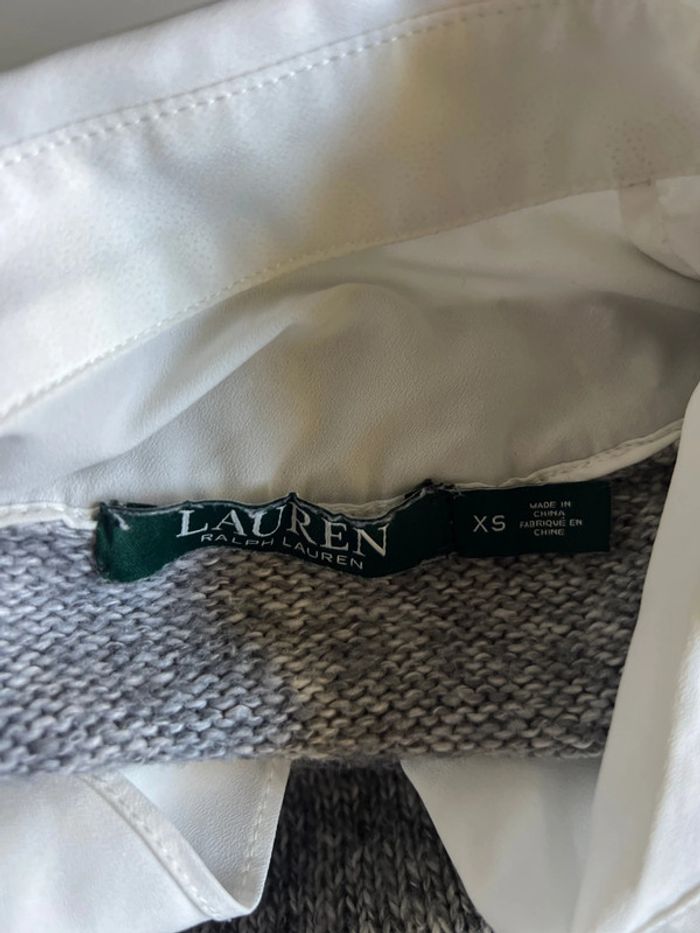 Pull chemise Ralph Lauren taille xs - photo numéro 4