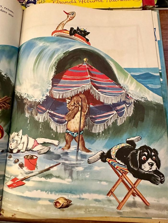 Lot rare de 12 Grands Albums Hachette Caroline livres bd années 60 Pierre Probst - photo numéro 7