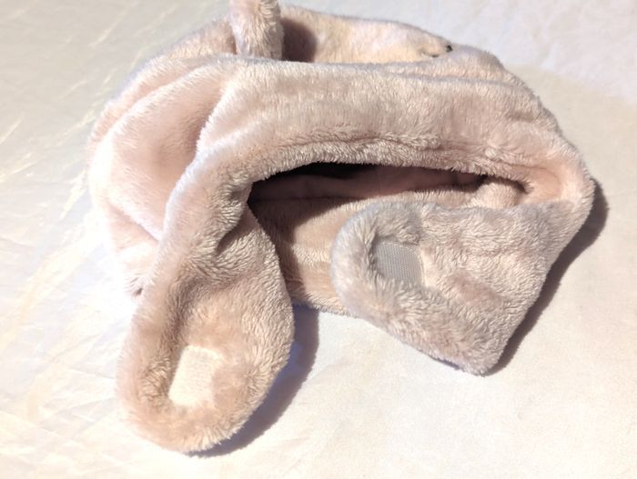 Bonnet Cache Oreilles Visage Chat Dort Oreilles Scratch Vêtement Accessoire Petits Enfants Bébés - photo numéro 4