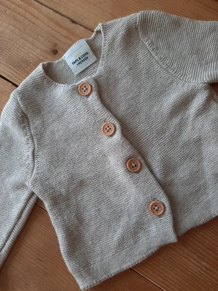 Gilet taupe TAO mixte