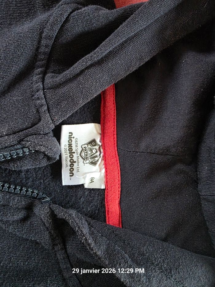 Pull à capuche Pat' Patrouille - photo numéro 3