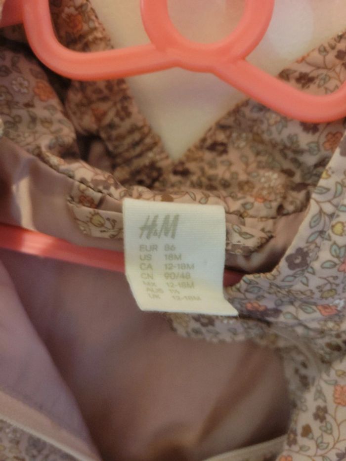 Coupe vent fleurie h&m - photo numéro 3