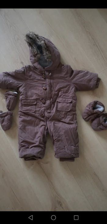 Combinaison pilote 12mois