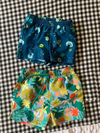 Lot shorts de bain 18M