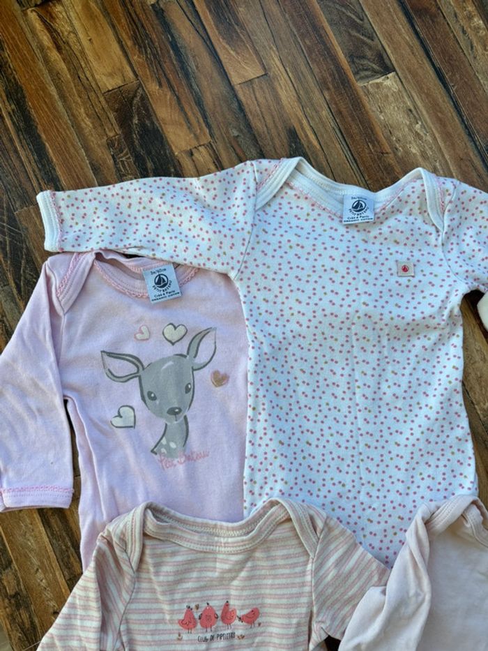 Lot bodies manches longues 3 mois fille - photo numéro 2