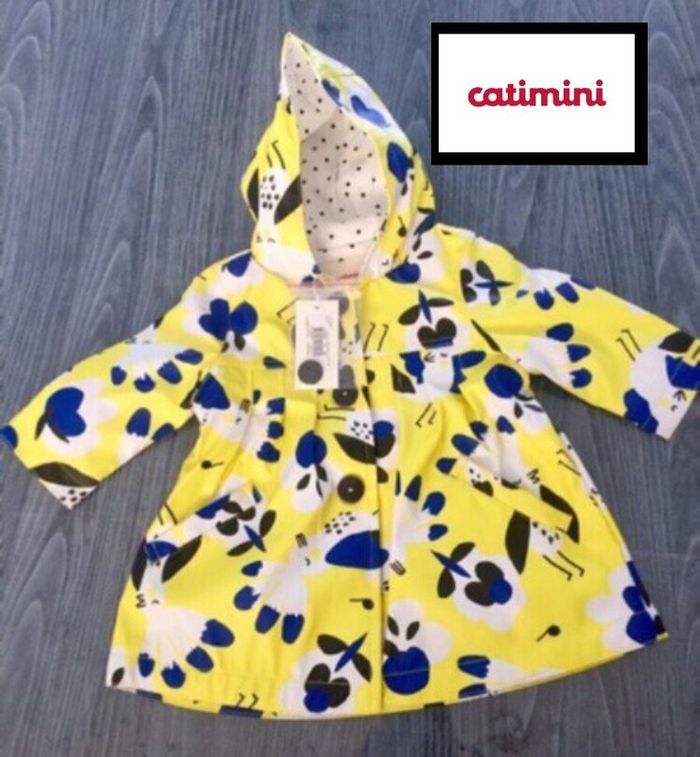 Blouson veste catimini 9 mois neuf avec étiquette valeur 89€ dernière baisse de prix