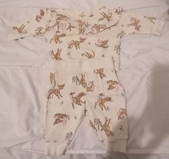 Ensemble chaud Disney fille 0-3 mois 