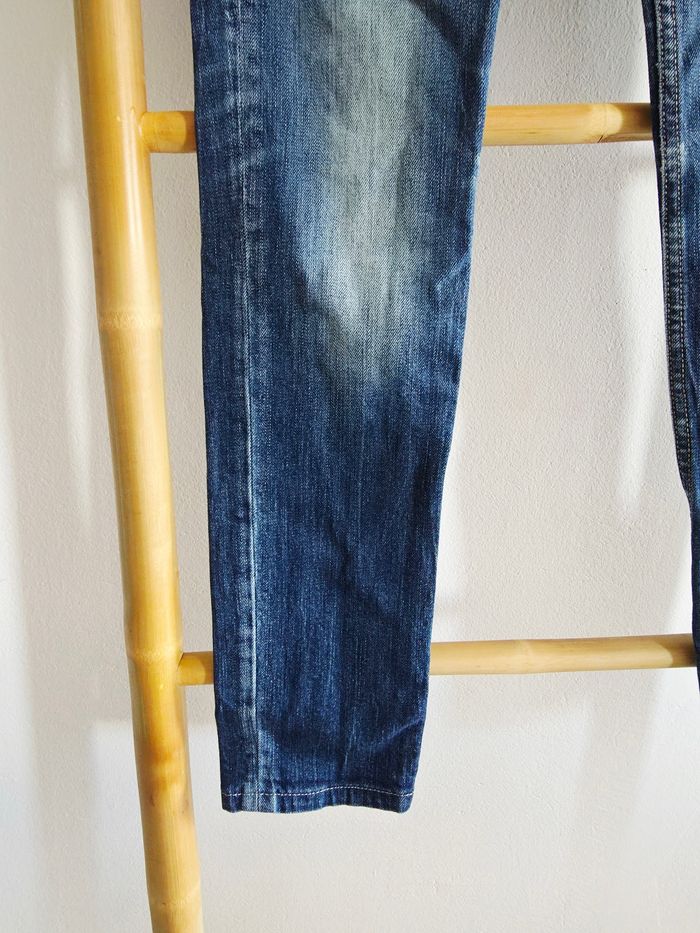 Jeans slim wide belt Le Temps des Cerises - photo numéro 3