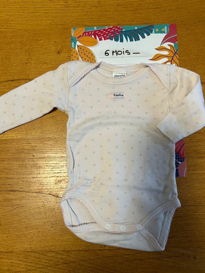Lot de bodies ML fille - 10 pièces - 6 mois - photo numéro 9