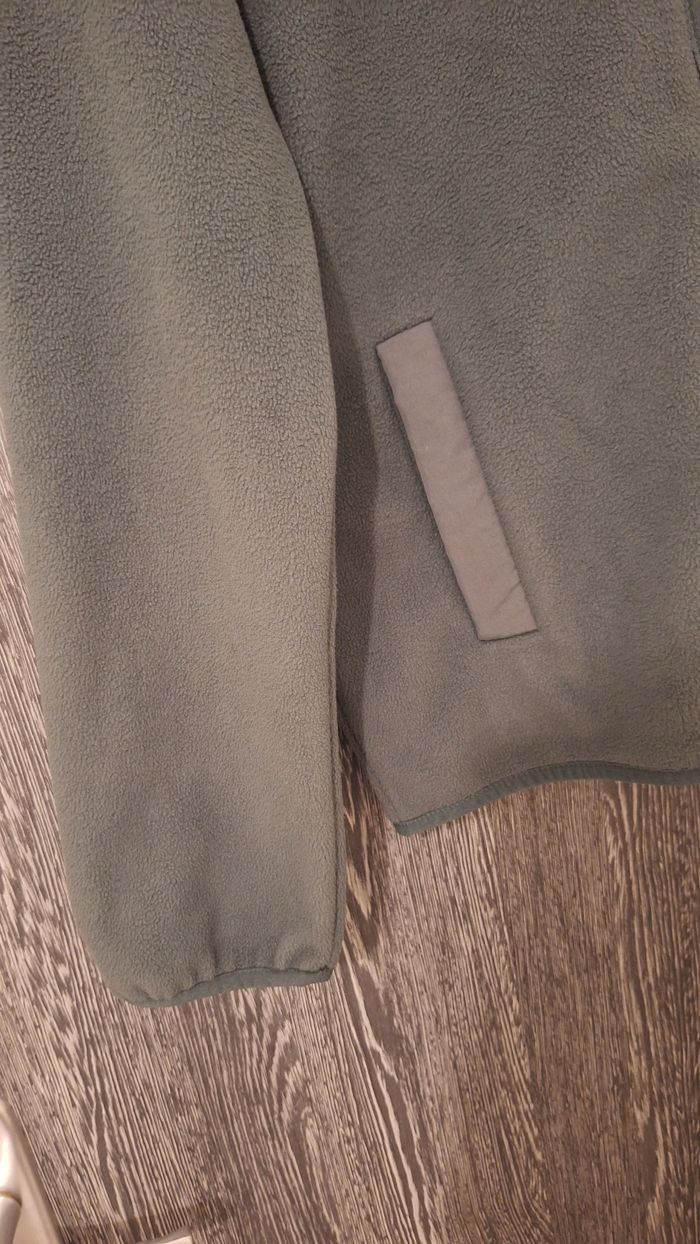 Veste polaire à capuche vert - photo numéro 3
