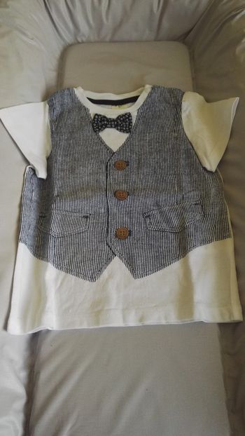 T-shirt noeud papillon