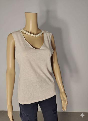 Débardeur léger Honey Punch - Blanc cassé/Crème - Taille S - État Neuf