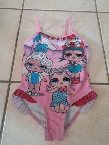 Maillot de bain LOL 4 ans 👧 en TBE
