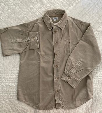 Chemise en velours milleraies 8 ans Jacadi vintage