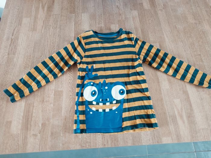 Tee shirt manches longues monstre