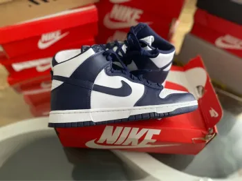 Nike dunk high retro chanmpionship navy