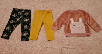 Lot de 3 vêtements fille 1 an - Hiver