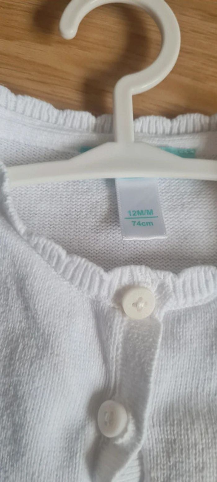 gilet blanc - photo numéro 2