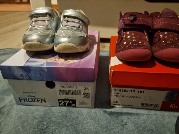 Lot chaussures fille taille 25 - photo numéro 2
