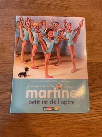 Livre Je commence à lire avec Martine petit rat de l’opéra