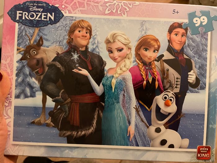 Puzzle reine des neiges 99 pièces