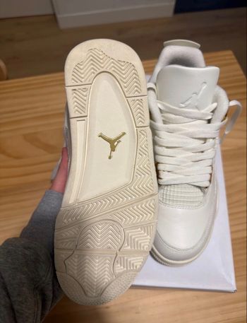 Jordan 4 Sail Metallic Gold