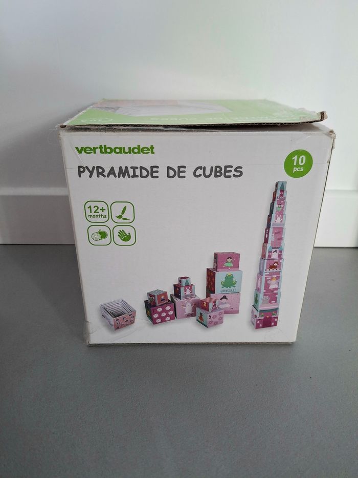 Pyramide de cubes Vertbaudet bébé fille - photo numéro 7