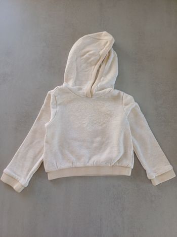 Sweat à capuche manches longues IKKS 4 ans neuf