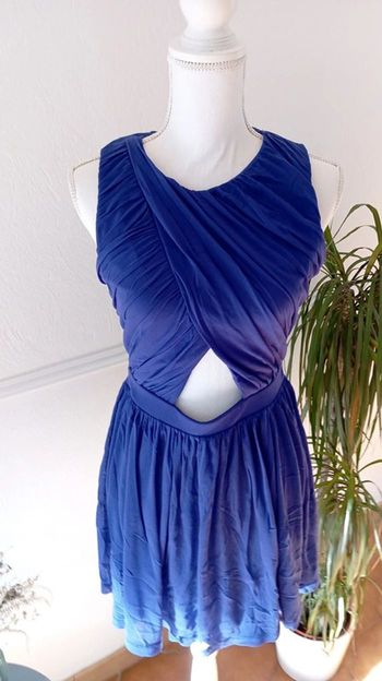 robe patineuse bleue