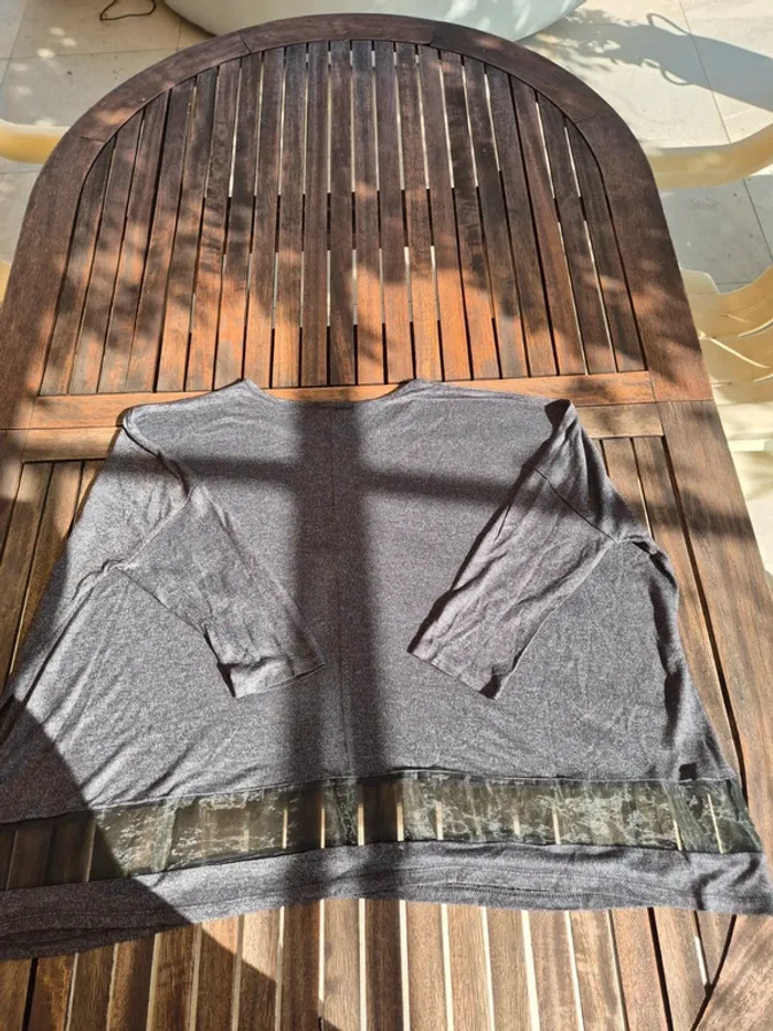 Top gris Taille unique ~42 - photo numéro 4