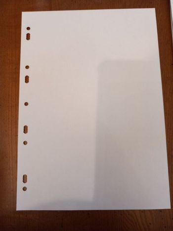 Lot 80 feuilles blanches