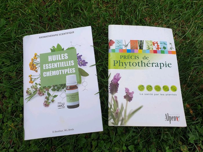 Lot livres aroma phyto