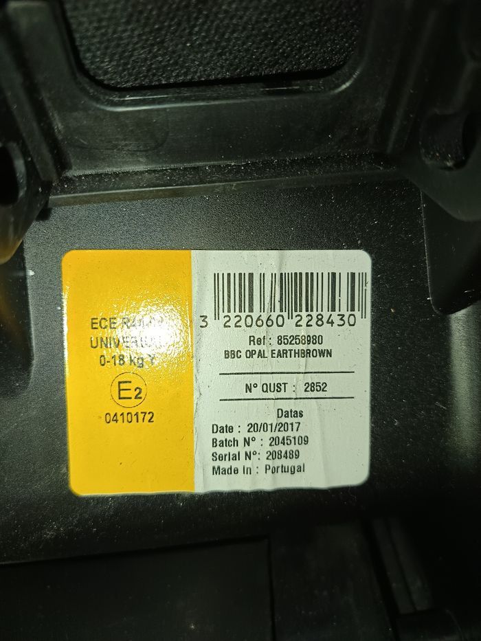 Siège auto Bébé confort opal - photo numéro 8