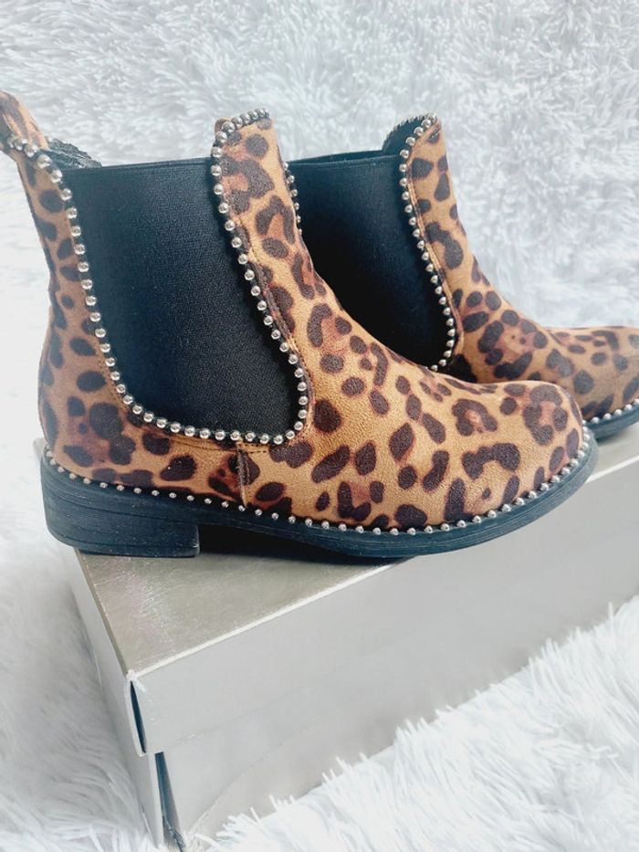 Bottines léopard - photo numéro 2