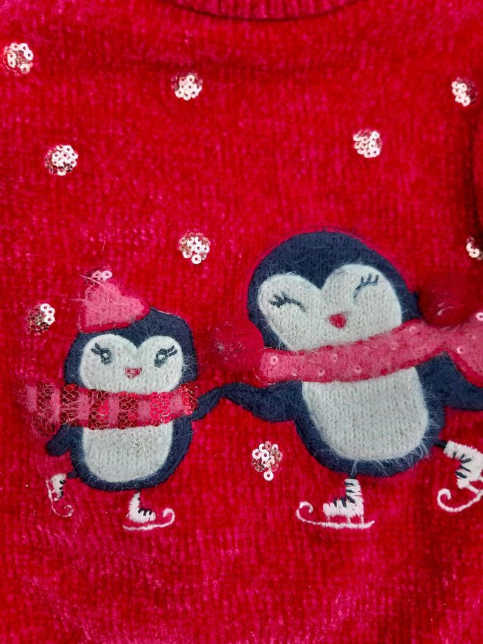 ensemble de Noël (pull chaud + legging chaud) fille - C&A - 3 ans - photo numéro 4