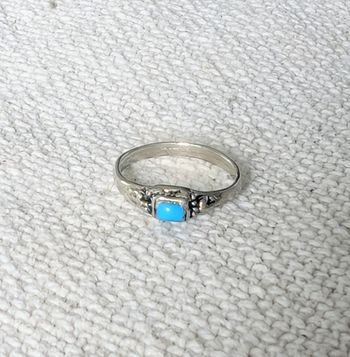 Bague vintage argent 