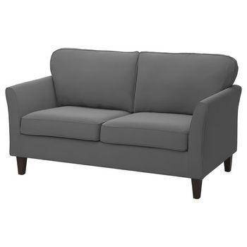 IKEA Ekholma Housse canapé 2 places Hakebo gris foncé neuf emballé