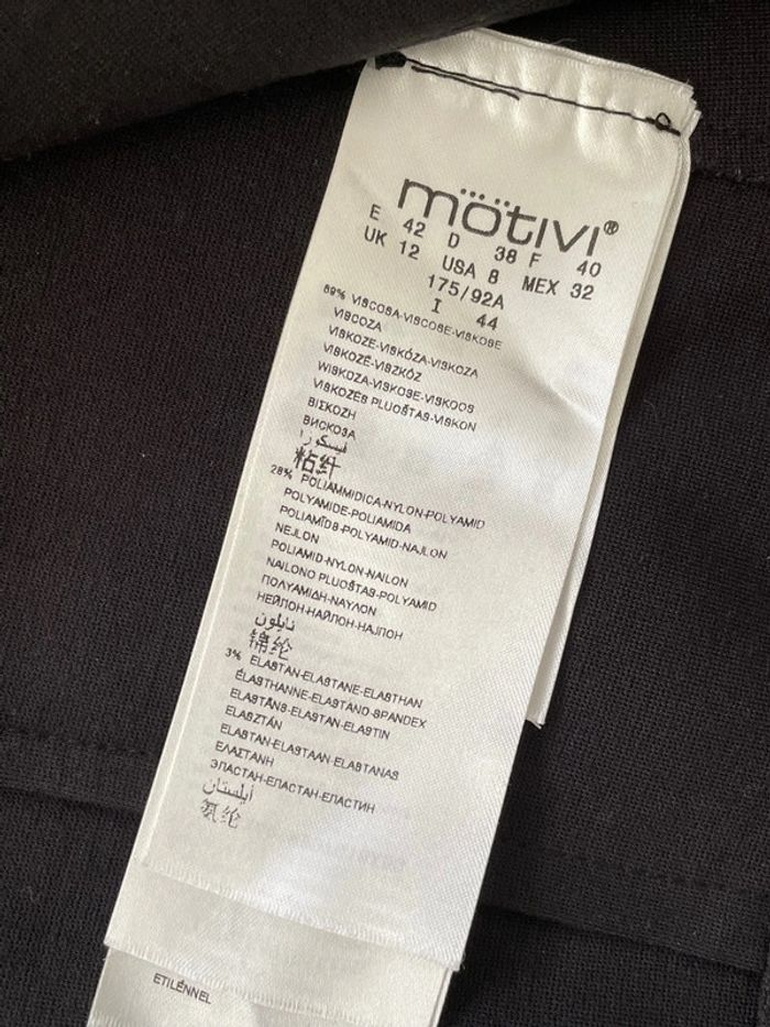 Veste courte noire neuve Motivi taille 40 - photo numéro 3