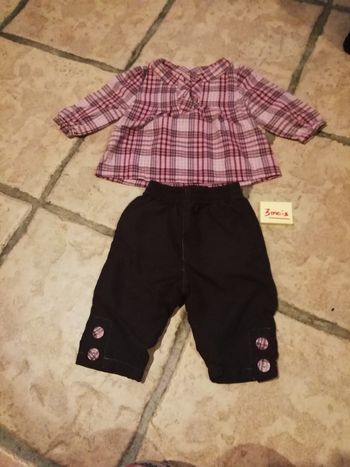 Ensemble haut +pantalon fille