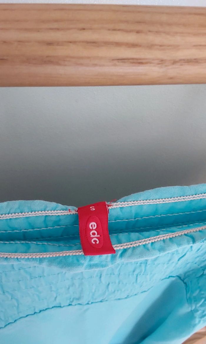 Robe bustier turquoise bretelles amovibles T 36 Edc Esprit - photo numéro 7