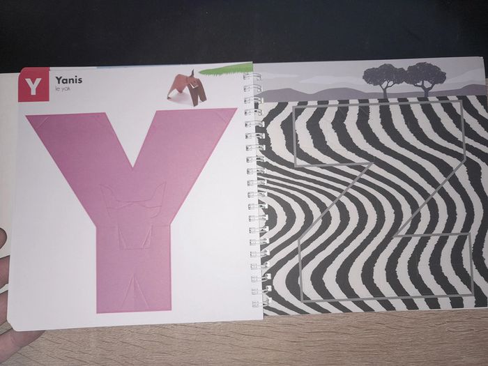 livre alphabêtes - 26 lettres prédécoupées à plier - photo numéro 5