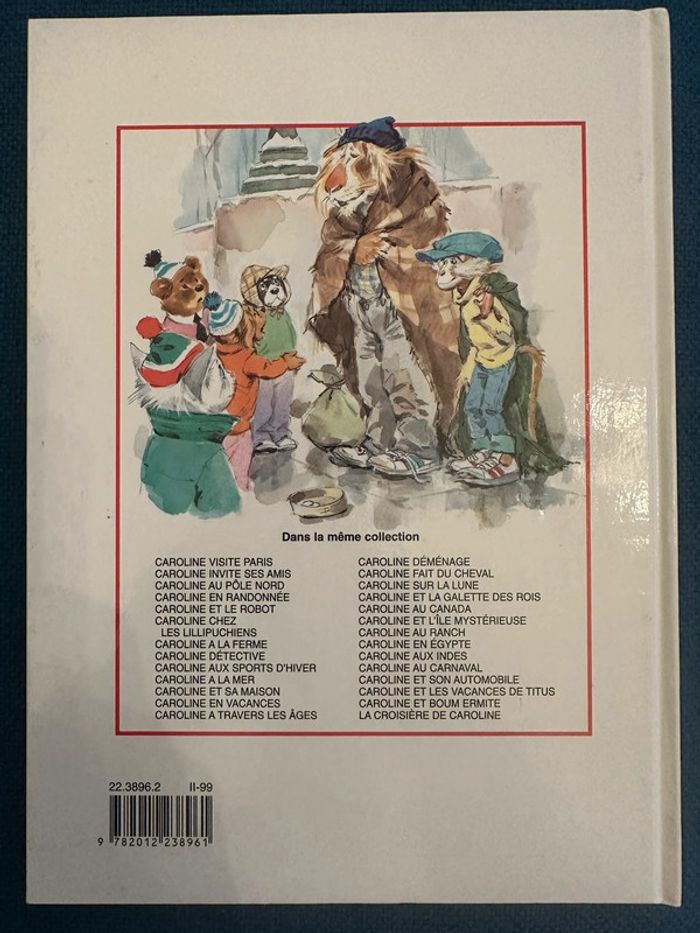 Livre rare Caroline et les Vagabonds Pierre probst album bd - photo numéro 2