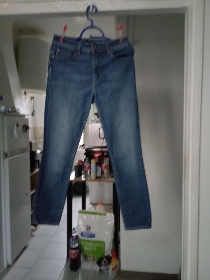 Jean salsa taille 38 couleur bleu - photo numéro 5