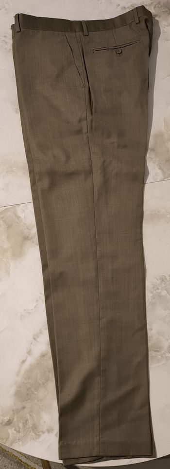 Pantalon à pinces 100% coton