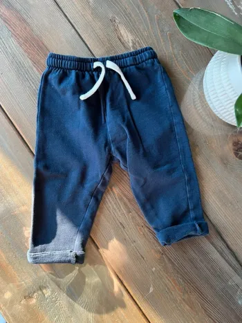 Pantalon jogging habillé bleu marine