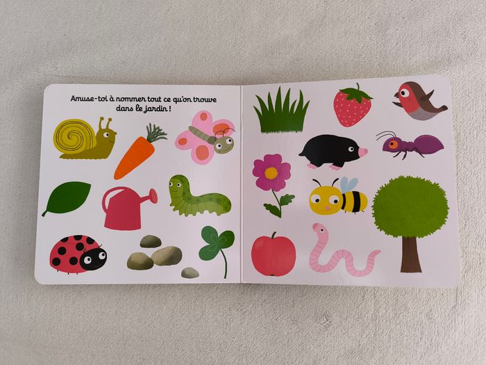 Livre Kididoc Mon imagier du jardin Nathan - photo numéro 6