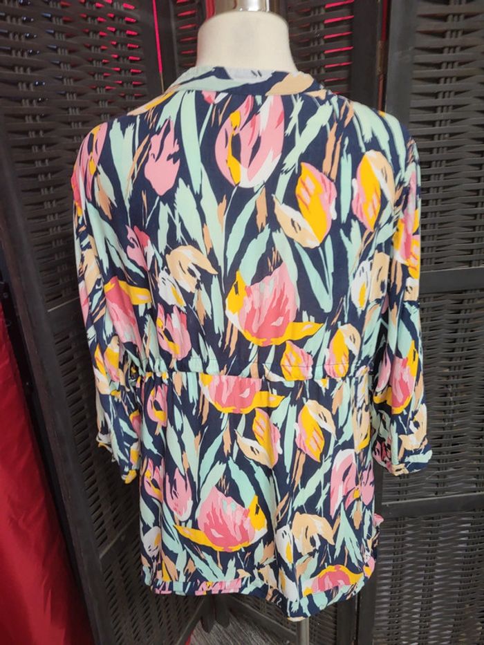 Blouse fleurie XL - photo numéro 4