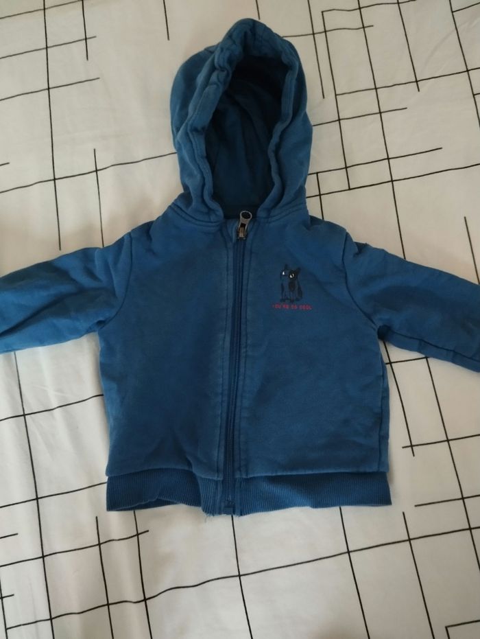 Ensemble gilet à capuche et jogging - photo numéro 2