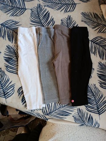 Lot de 4 leggings 12 mois