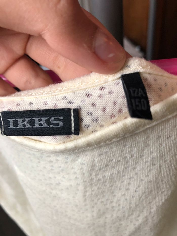 Ensemble debardeur blanc et tee shirt jaune ikks - photo numéro 6